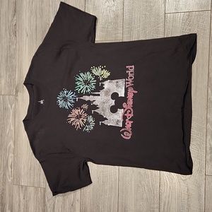 Disney Parks Walt Disney World Women's sz L tshirt 100% cotton